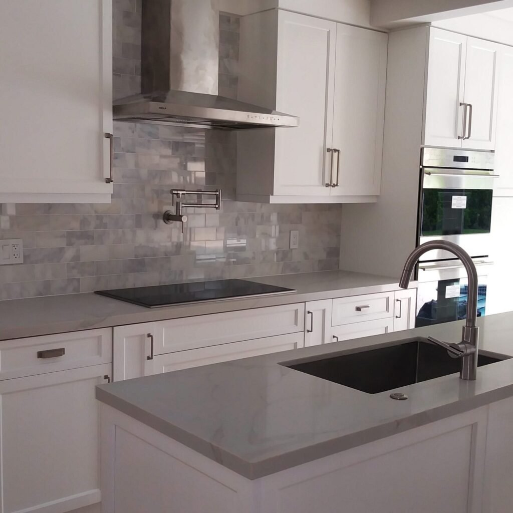 Picture of a custum-made wood kitchen